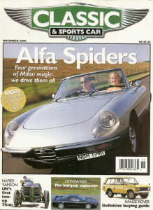 CLASSIC & SPORTSCAR 2000 NOV - NSX, NASH-HEALEY, DELLOW, LIEGE